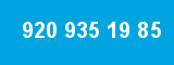 920 935 19 85 920 935 19 85